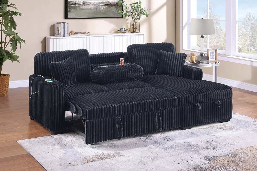 Sectional Black