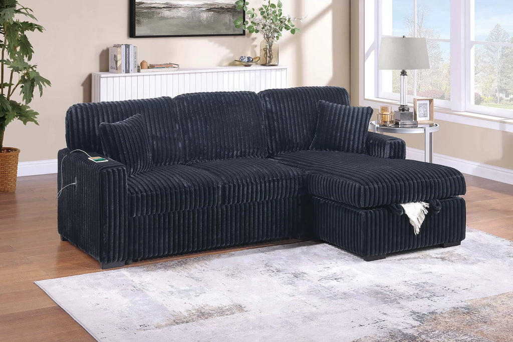 Sectional Black