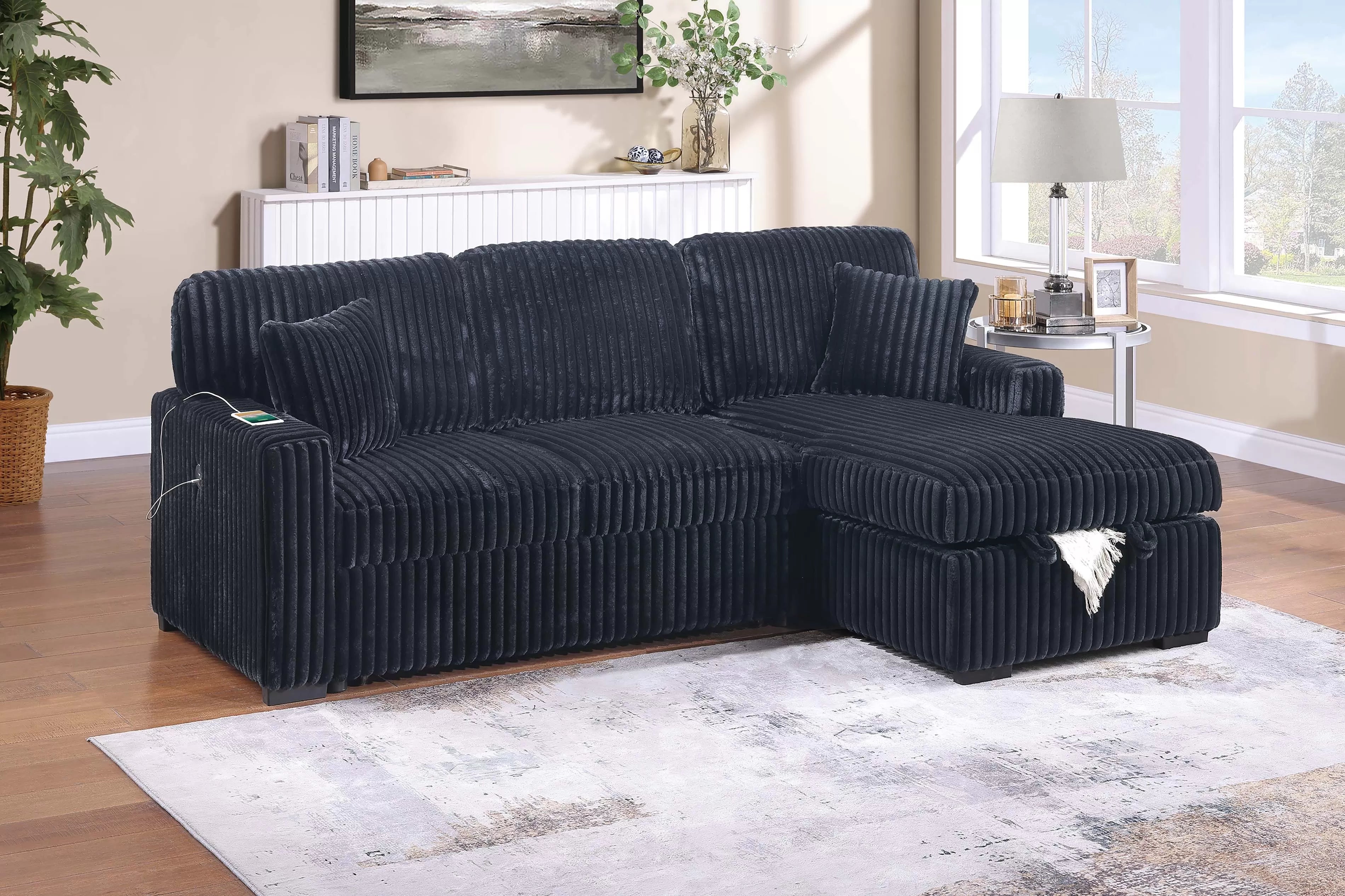 Sectional Black